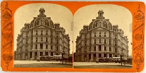 SV028_015 Stereoview NY New Post Office - Picture 1 of 2