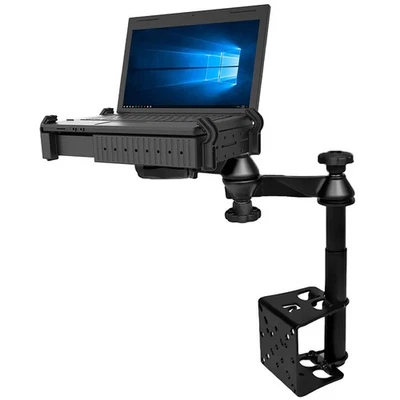 RAM Universal Vertical 5" Offset Drill-Down Laptop Mount  RAM-VB-184T-SW1 - Image 1 of 4