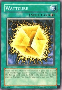 Wattcube Common The Shining Darkness YuGiOh Card - Picture 1 of 1