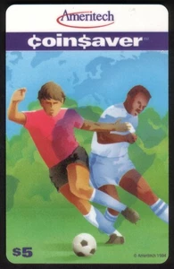 $5. World Sports: Tarjeta de fútbol - ESPECIMEN de fútbol Tarjeta telefónica - Imagen 1 de 2