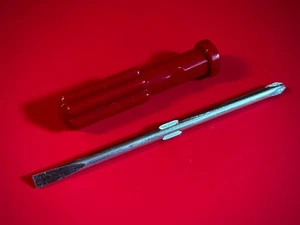 MITO JAPAN •NOS Kit de herramientas destornillador rojo similar Kawasaki 71-75 H1 H2 motocicleta - Imagen 1 de 2