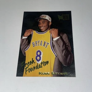 Kobe Bryant 1996-97 Fleer Metal Fresh Foundation Rookie Card #137 RC Lakers - Bild 1 von 2