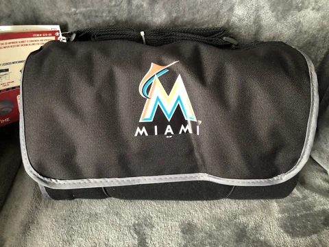 Miami Marlins Blanket Tote NEW Cover