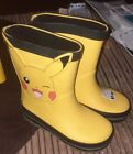 Bnwt Uk 5Infantpokemon Pikachu Wellington Boots