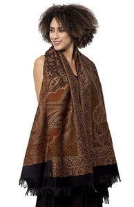 Nuevo Chal De Lana Para Mujeres Kashmiri - Imagen 1 de 7