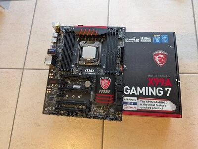 Bundle Gaming MSI X99A GAMING 7 + Intel i7 5820K + RAM Corsair DDR4 16GB - Immagine 1 di 4