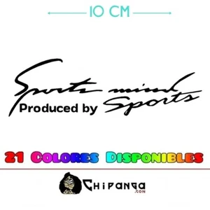 Pegatina Sports Mind Powered Vinilo Calcomania Sticker Autocollant Aufkleber - Picture 1 of 1