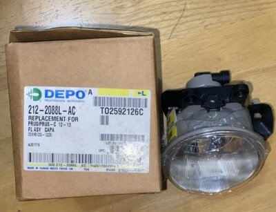 Conjunto de luces antiniebla izquierda Depo 212-2088L-AC para Lexus Toyota 2013-2020 NUEVO Foto 1 de 3