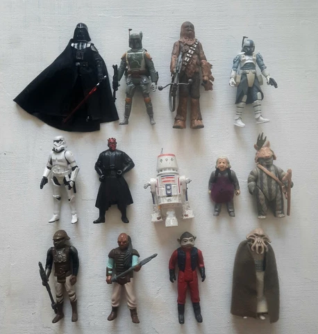 Star Wars Various Action Figures Original Most Vintage Lot of 13 Cover