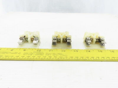 Allen Bradley Bul 1492 Style CE 10A 600V Rail Mount Fuse Block Holder Lot Of 3 - Image 1 of 4