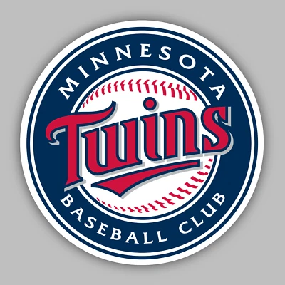 Minnesota Twins Vinyl Sticker/Decal - MLB Baseball - AL Central - Minneapolis MN - Image 1 of 2