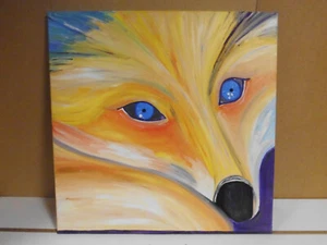 M. Loehr,Acryl-Gemälde auf Leinwand gespannt,60 x 60 cm - Bild 1 von 2