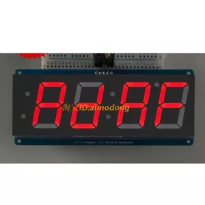 New Red 1.2' 4 Digit 7 Seven Segment LED Display IIC for Arduino - Picture 1 of 3