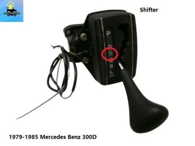 79 80 81 82 83 84 85 Mercedes Benz 300D Indicador de cambio de piso W123 Foto 1 de 4