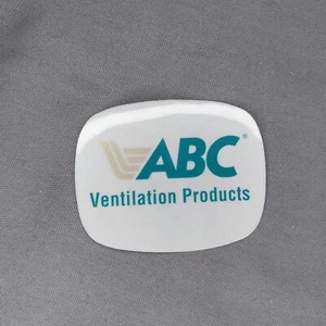 Adesivo decalcomania vinile 2" ABC Ventilation Products tecnologia mineraria - Foto 1 di 2