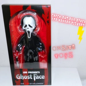 FIGURA DE PELÍCULA DE GRITOS LIVING DEAD MUÑECAS GHOSTFACE NUEVAS LDD 10" PELÍCULAS DE TERROR - Imagen 1 de 4