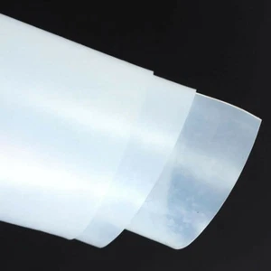 20x20" 1mm Thickness Silicone Rubber Sheet Transparent Heat Resistant Gasket Art - Picture 1 of 4