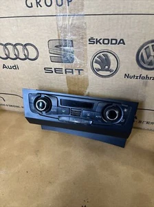 Audi A4 B8 2008-2012 AC Heater Climate Control Switch Panel 8T2820043AF - Picture 1 of 2