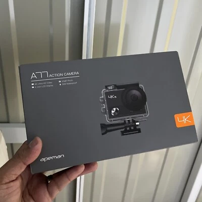 APEMAN A77, ACTION CAMERA 4K 20MP WiFi SPORTS  NEW - Image 1 of 2