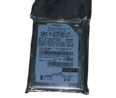 Hitachi 5K80 HTS548040M9AT00 40GB,Internal 2.5" IDE Laptop hard disk - Image 1 of 4