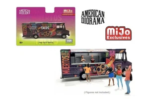 The Taco Truck Food MIJO 70100MJ 1:64 Diorama americano pressofuso - Foto 1 di 4