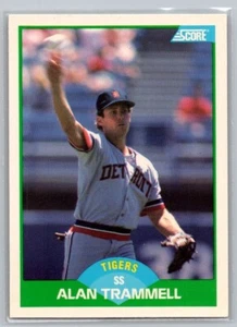 1989 Score Alan Trammell #110 - Picture 1 of 2