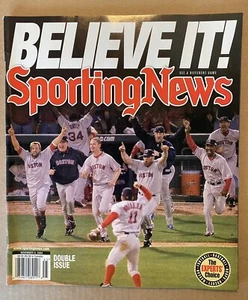 2004 Sporting News Magazine Boston Red Sox World Series Champs MLB No Label - Picture 1 of 1