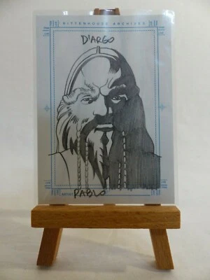 Farscape Season 3 sketch trading card sketchaFEX Ka D'Argo by Pablo Raimondi - Image 1 of 3