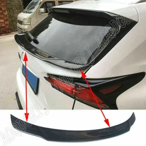 For Lexus NX200T 300H 2015-2017 Carbon Rear Tail Gate Cover Middle Wing Spoiler - Imagen 1 de 5