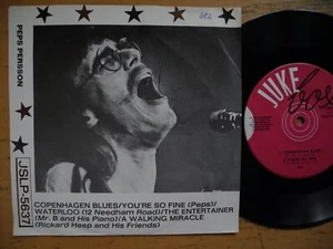 PEPS & BLUES QUALITY Copenhagen Blues / You're So Fine EP 45 7" 1974 Sweden VG+ - Picture 1 of 4