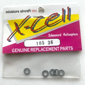 MA105-36 Miniatura Aviones EE. UU. Xcell RC Helicóptero 3 mm Cerradura Arandelas Nuevo 105-36 - Imagen 1 de 2
