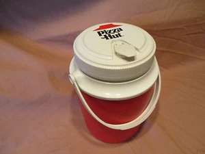 Vintage Pizza Hut advertising Gott insulated half gallon water jug cooler 1980's - Bild 1 von 14