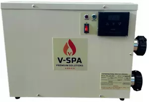 Elektrische Heizung für ein Schwimmbad,eine Whirlpool-Badewanne 7,5kW-Thermostat - Bild 1 von 1
