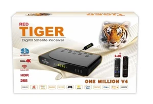 Red Tiger One Million V4 Satellite Receiver Flash 16M / SDRAM 4GB