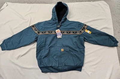 Новый с ярлыками: Carhartt Montana куртка 50-летие Southwest Aztec Sz XL - Изображение 1 из 4