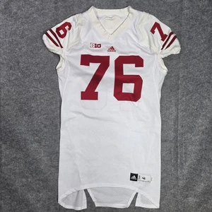 Camiseta Adidas Wisconsin Badgers Para Hombre 48 Equipo de Fútbol Emitida 76 Hecha en EE. UU. Blanca - Imagen 1 de 14