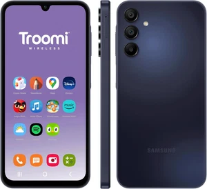 Galaxy A15 Smartphone Kids Phone 128 GB Parental Controls GPS Tracking No Contra - Afbeelding 1 van 11