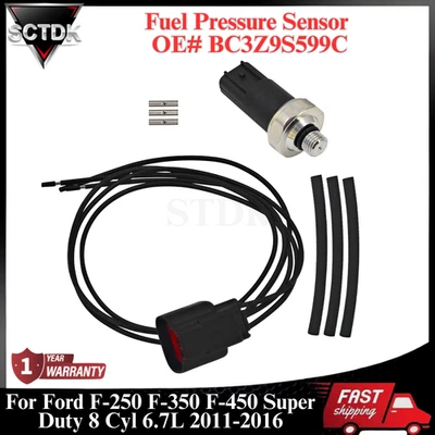 Sensor de presión de combustible para Ford F-250 F-350 F-450 Super Duty 8 cilindros 6,7 L 2011-2016 Foto 1 de 4