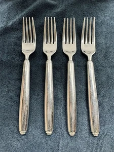 Oneida USA OBELUS 4 Dinner ForksStainless Flatware 8in -Old Stock - Picture 1 of 13