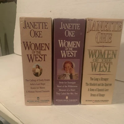 Complete Women of the West series Janette Oke lot 12 books Christian Fiction Foto 1 de 4