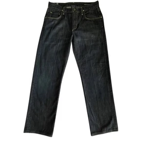Citizens Of Humanity Jeans Mens 32x32 Evans Dark Denim Relaxed Straight Made USA - Picture 1 of 12