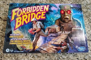 Forbidden Bridge Complete Board Game Hasbro - Picture 1 of 4