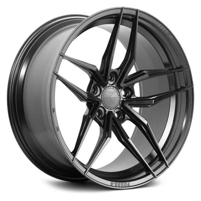 Ferrada FORGE-8 FR5 Wheels 21x9 (37, 5x112, 66.56) Black Rims Set of 4 Foto 1 de 4
