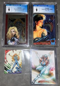 DAZZLER Marvel 75th Anniversary /50 Ruby CGC 9 Mint Bonus Vintage Marvel Cards - Picture 1 of 23