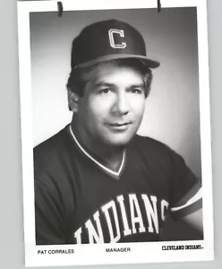 Foto stampa CLEVELAND Indians BASEBALL Manager PAT CORALES vintage anni '80 - Foto 1 di 2