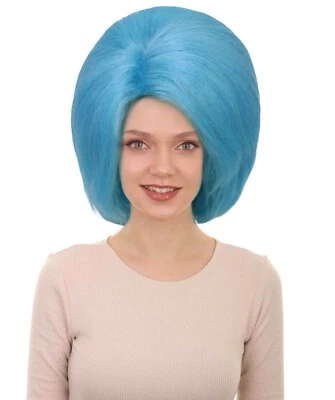 Peluca múltiple HPO para mujeres adultas corta recta Posh Spice, Halloween y peluca con disfraces Foto 1 de 4