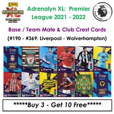 Adrenalyn XL - Premier League 2021 - 22: Base Cards / Team Mate Cards #190 - 369