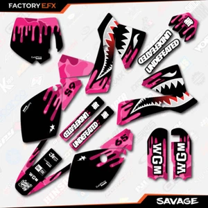 Pink Savage Camo Racing Graphics Kit fits KTM 02-08 Sx65 Sx 65 Decal - Picture 1 of 2