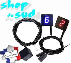 INDICATEUR DE VITESSE RAPPORT ENGAGE A LED MOTO BETA DERBI SUPERMOTARD SHERCO - Imagen 1 de 3