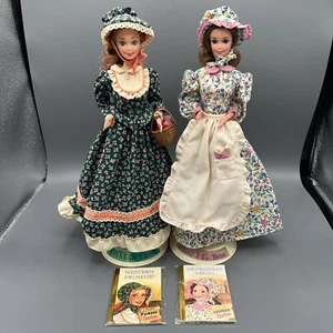 Mattel 1994-95 Pioneer Barbies Two Doll American Stories. - Picture 1 of 8